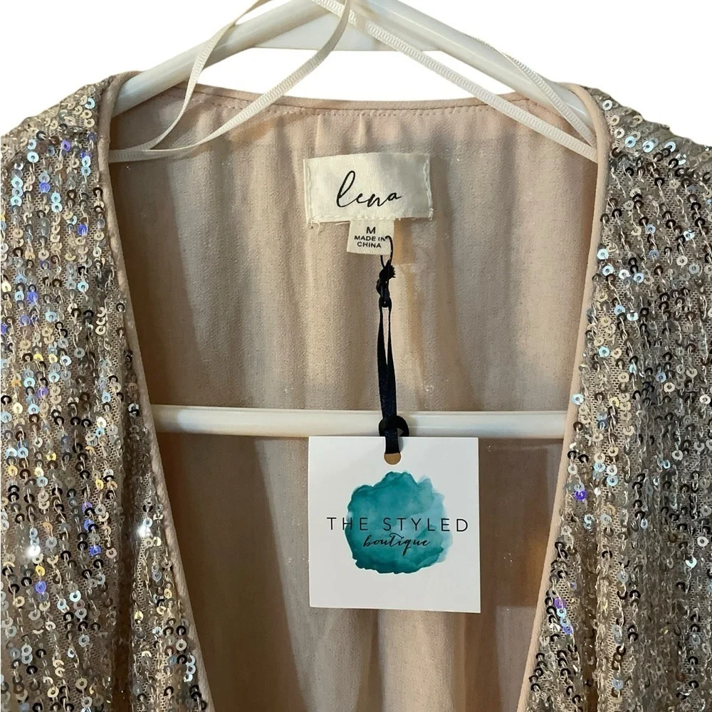 Lena Long Sleeve Sequin Romper
Endless Rose - Picture 6 of 13